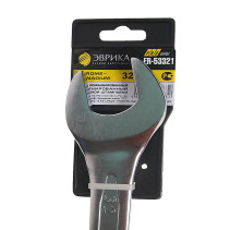 Ключ комбинированный 32мм ER-53321 (Chrome vanadium) на держателе PRO ЭВРИКА 1/10/40