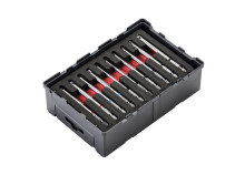 Набор бит 90 мм с цветовым кольцом, 1/4", ROBOX, 10 предметов