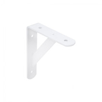 Shelf holder met. LINE 150*125*30*4 , white AKS