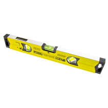 Уровень строительный, тип Рельс, 40см, профиль двутавр 55х23мм, ЧЕГЛОК (60)