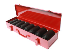 Набор головок торцевых 3/4" 6-ти гранных 21-38мм ударных глубоких 8 предметов в кейсе JTC