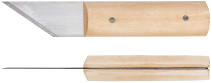 Boot knife, wooden handle 175 mm