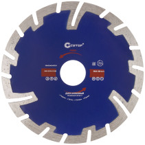 Diamond cutting disc, segment reinforced turbo CUTOP, 125 x 2.3 x 8.3 x 22.2 mm