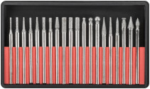Balls, reinforced steel with diamond coating, pin diameter. 3 mm, 20 pcs.