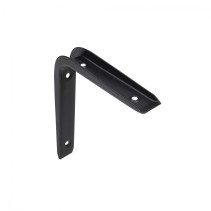 Shelf holder meth. CRAFT 125*150*1.2 , black AKS