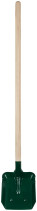 Shovel with stiffeners with wooden handle 220x270x1450 mm