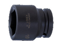 3/4" Ударная торцевая головка 6-гранная, 21 мм