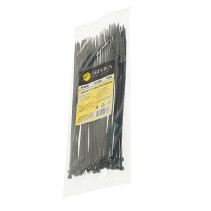Plastic clamp ER-13201 black 3.0x200mm universal (50 pcs) EUREKA /1/400