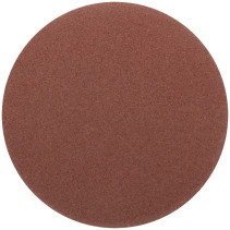 Круги абразивные шлифовальные на ворсовой основе под "липучку" (Р80, 125 мм, 5шт.), Cutop Profi