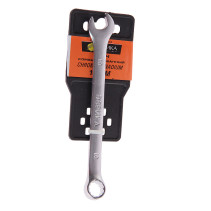 Ключ комбинированный 10мм ER-31010 (Chrome vanadium) на держателе сатинированный ЭВРИКА 1/20