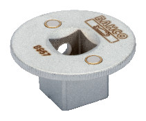 Adapter with 1/2" inner square and 3/4"