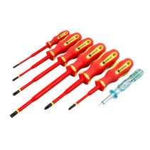 Set of dielectric screwdrivers NORGAU Industrial NBS172VDE-007, 7 pieces