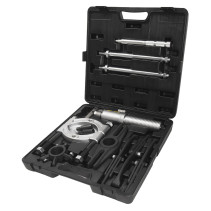 Съемник гидравлический 8т длина 229/270, ширина 100/95, поршень 85мм масса 18 кг в кейсе JTC