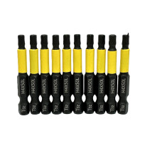 10 магнитных бит Skole H4-50, сталь S2 оригинал BT2-H4050