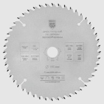 Диск пильный по дереву и ДСП, чистый рез (185x20/16x48z, 2.6/1.8 мм, ATB 12°, атака 14°) BERGER BG1644
