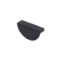 Handle meb. bracket alum. FUN 64, brushed black matte, AKS