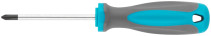 Screwdriver, CrV steel, rubberized handle PH1 x 75 mm