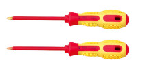 Insulated phillips screwdriver PH 3x250 (total 377mm) intrinsically safe alloy BeCu 6102-1014, HORTZ