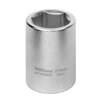 Головка 3/4" шестигранная 27мм "AV Steel" AV-530027