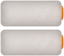 Roller, core 15 mm, polyester fillet, pile 6 mm, under 6 mm handle, 2 pcs., 50 mm