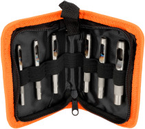 Set of holes 6 pcs.3.2-8.0mm (in a bag) (Avtodor) (40416)