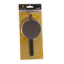 Зеркало ER-53001 телескопическое круглое, с резиновой ручкой, max длина 75,5см, D-82.5 мм. ЭВРИКА 1/25/100
