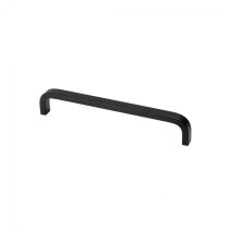 Handle meb. bracket alum. STRIPS 160/167 matte black, AKS