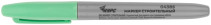 Permanent construction marker, green