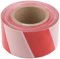 Signal tape (red and white) 75 mm x 250 m