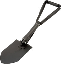 Лопатка автомобильная (L-580мм; складная; с киркой; в чехле) АвтоDело 44001