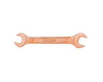 Ключ гаечный рожковый двусторонний 19х22 мм омеднение SITOMO (7811-0024)