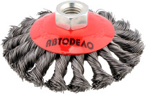 Cleaning brush for ear flat D-100mm M14*2 twisted Avtodor 44027