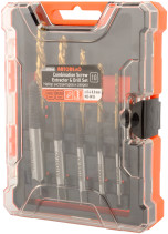 Набор экстракторов и сверл М3-М18 (10пр. пласт/ф) АвтоDело (40544)