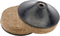 Earpiece with coarse wool felt D-125*20mm Car Seat (8000 rpm) 44053