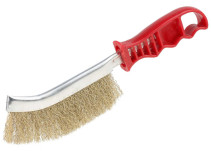 Brush No.113 17430001 with plastic handle, brass