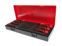 Набор отверток TORX T10х250мм-Т30х250мм удлиненных 6 предмета в ложементе JTC