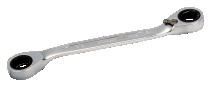Cap wrench with ratchet, 1/2" x 9/16"