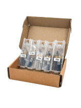 Set of cylindrical HSS metal crowns Skole (16-18.5-20-25-30) 5 pcs/pack K17-163005