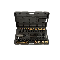 Set of hydraulic pullers for bearings