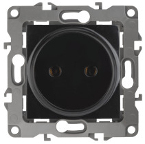 Розетка ЭРА Серия 12 12-2105-06 2P16A-250В IP20 чёрный