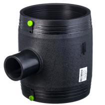 Electric welded transition tee 225x90 mm PE 100 SDR 11