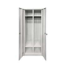 Шкаф металлический для одежды двухдверный 1850х800х500 мм