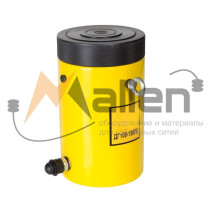 Hydraulic jack with locking nut DG150-50PG (spring return, g/n 150t, stroke 50mm, pick-up 209mm) MALIEN