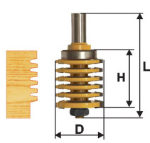 Micro-spike milling cutter f41x47mm xv. 12mm