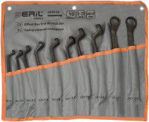 A set of 10-piece folding keys (8-27mm) (in a bag) BERIL