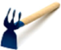 Мотыжка МКП-3-1 (лопаткой) НЕРЖ, толщина 1,5мм