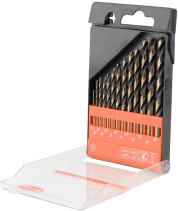 Набор сверл по металлу Р6М5К5 1,5-6,5мм (13шт.пласт/ф) АвтоDело PRO (40813)