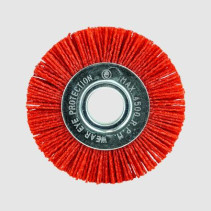 Disc cord brush (abrasive nylon 1.2 mm, P80, diameter 100 mm, fit 22.23 mm) BERGER BG1739
