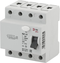 RCD ERA PRO NO-902-68 VD1-63 4P 40A 300mA