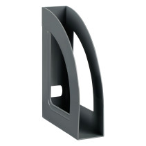 Paper tray vertical STAMP "Respect", gray, width 70mm